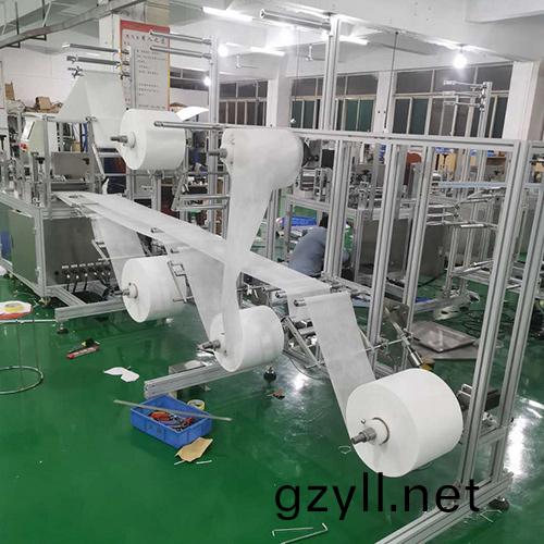 N95無紡佈口罩打片機(jī)自動口罩(zhao)製片機(jī)CWKN95